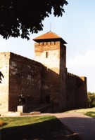 Cihlový hrad v Gyule